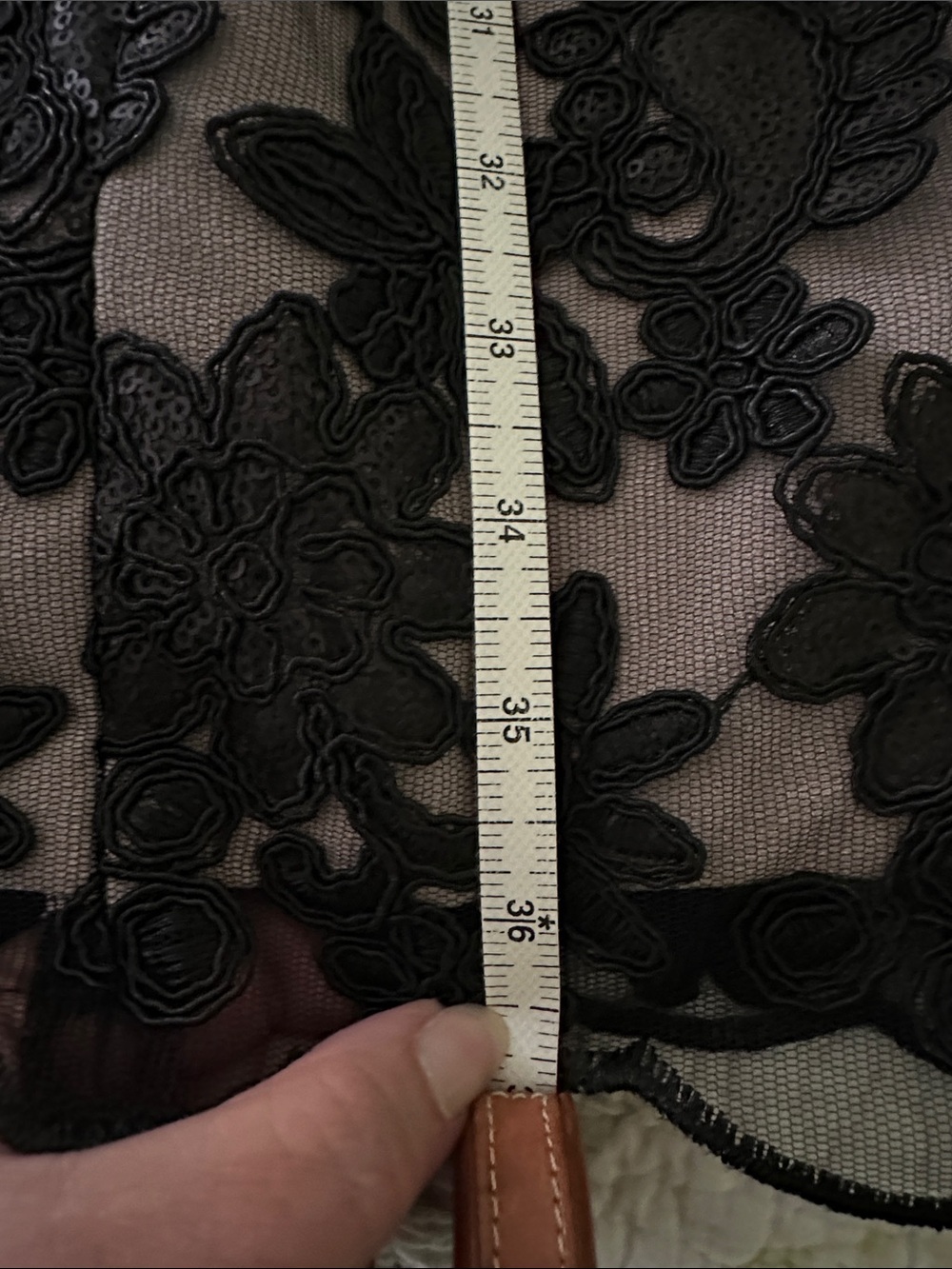 NWT Antonio Melani Jodie Black Dress Size 10 - Picture 9 of 10